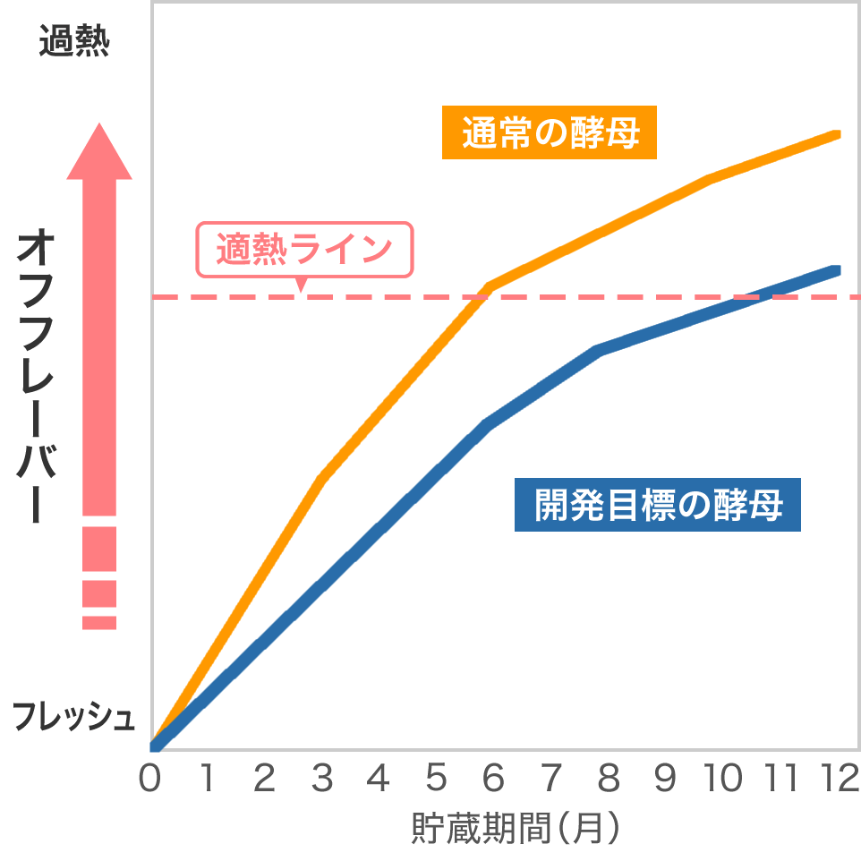 日本酒の熟成イメージ