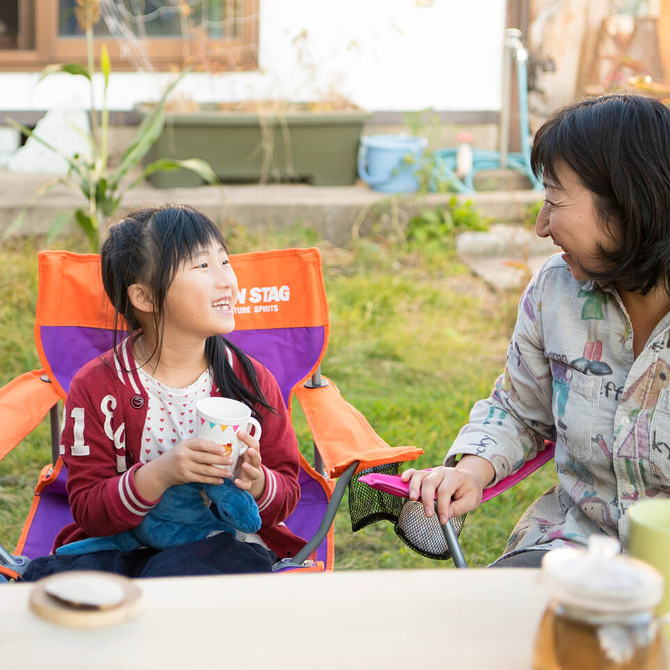 山崎さん親子