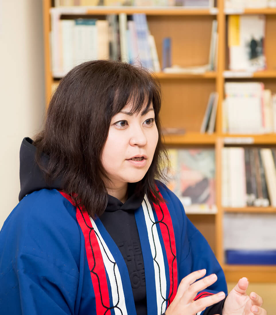 (一財)アイヌ民族博物館 学芸課係長・学芸員 八幡巴絵さん