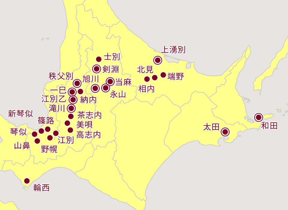 屯田兵入地図