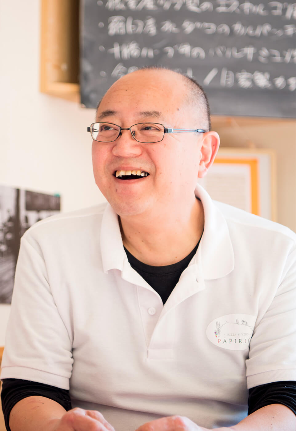 ピザとワインの店 パピリカ 店主　井上智彦さん