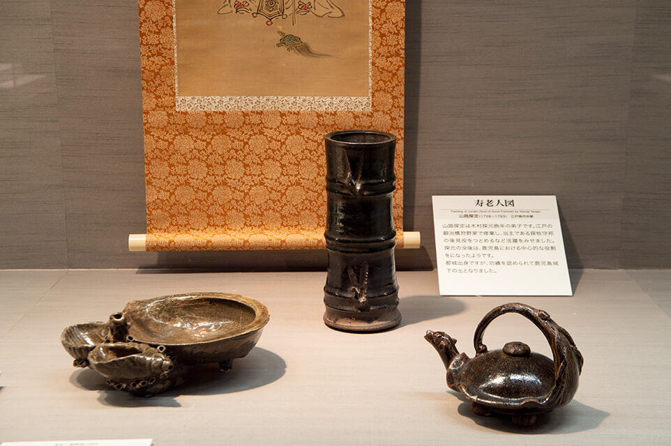 黒薩摩：黒もん指宿白水館薩摩伝承館展示品