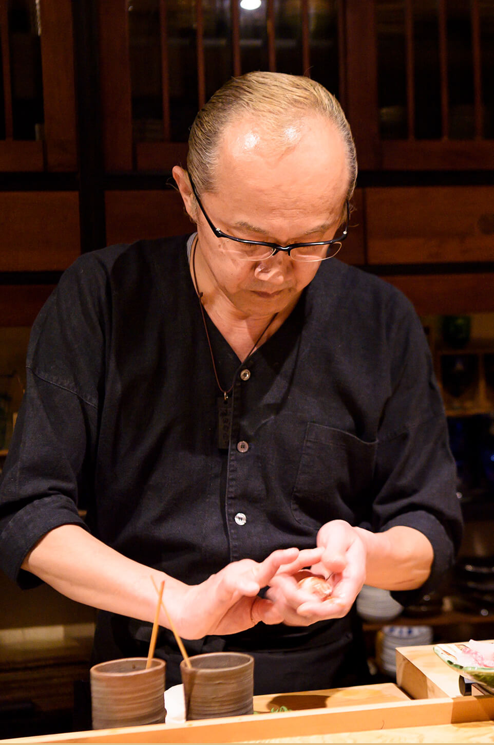 鮨匠のむら店主・野村伸治さん