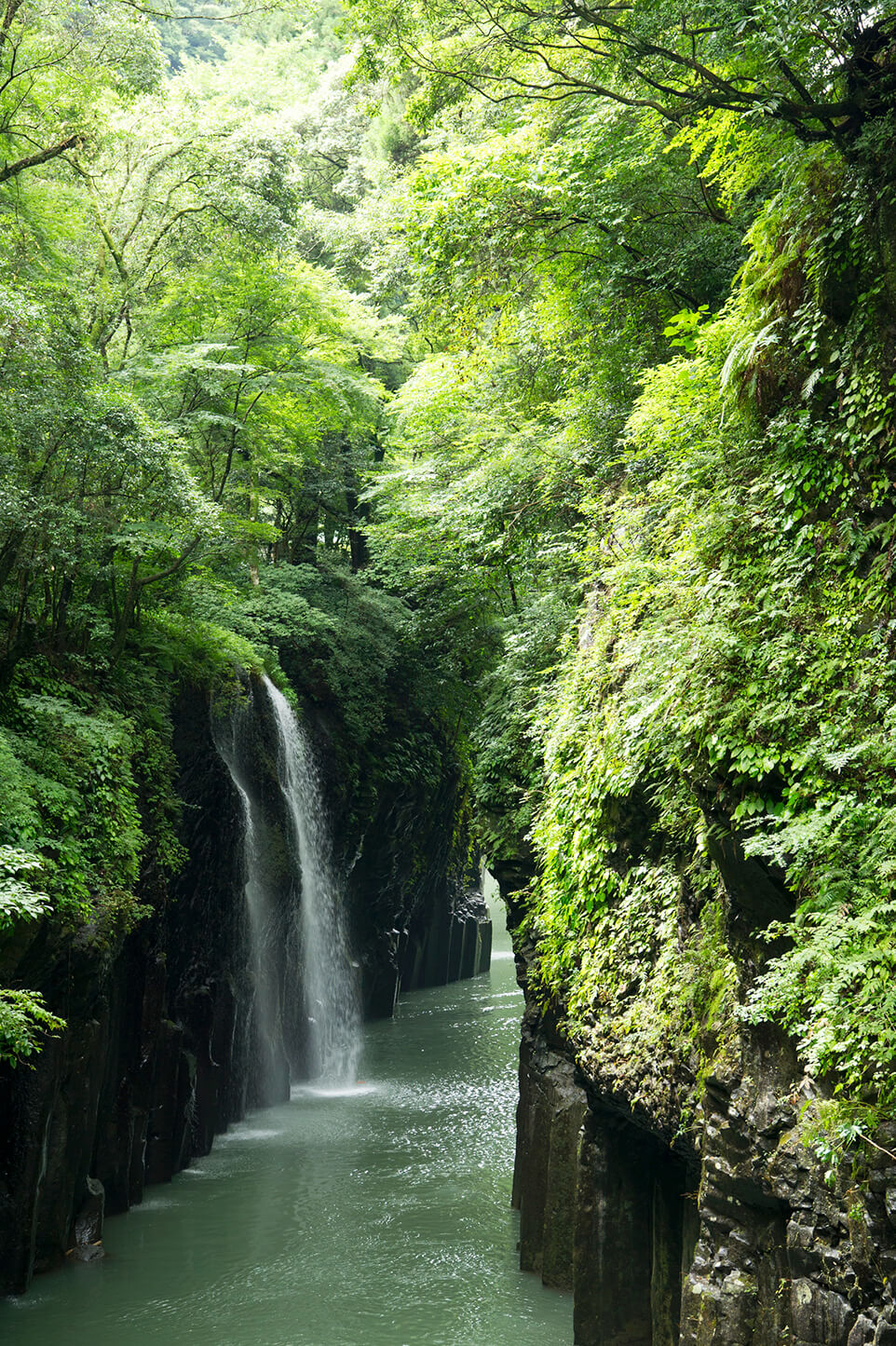 展望台から見た真名井の滝