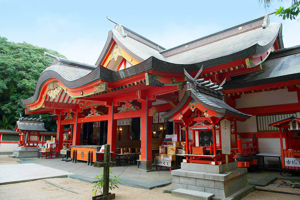 青島神社：本殿