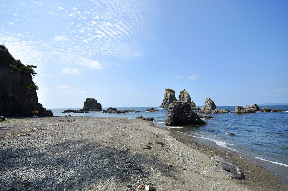 青海島海水浴場